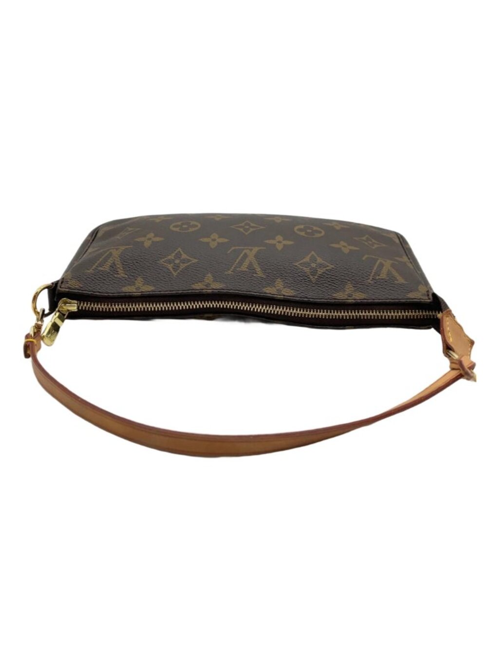 Authentic Louis Vuitton Pochette Accessoires Monogram Canvas Shoulder Bag - Picture 6 of 16